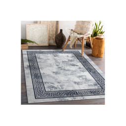 Černobílý koberec pratelný...