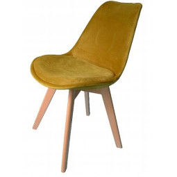 Sametová židle do kuchyně v...