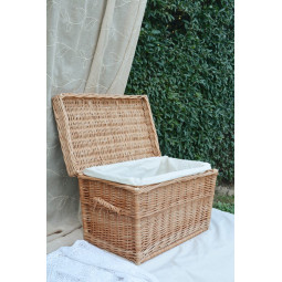 Ručně pletený úložný kufr s...