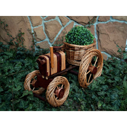 Proutěné květináče na...