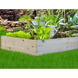 Vyvýšený dřevěný záhon o...