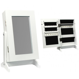 Malé zrcadlo se šperkovnicí...