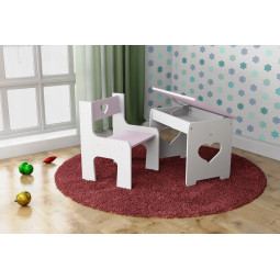 Dětský stůl se židlí v...