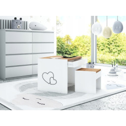 Dětský stůl se židličkou v...