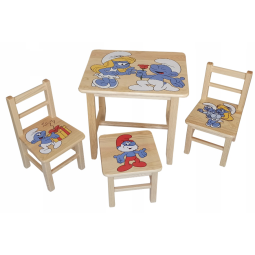 Rozprávkové stoličky a stôl...