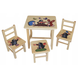 Dětská sada židliček a...