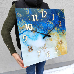 Akrylové nástenné hodiny v...