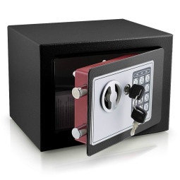 Černý elektronický mini...