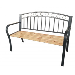 Zahradní lavička 127x53x84 cm