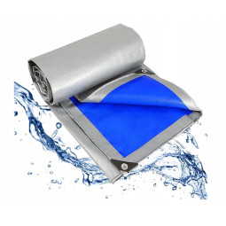 UV krycí plachty v modré...