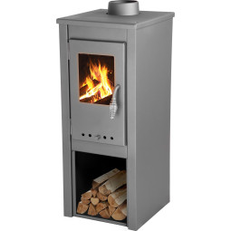 Kachle v šedé barvě na...