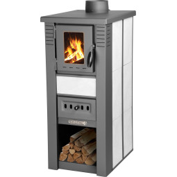 Kachle v bílé barvě 6,5 kW,...