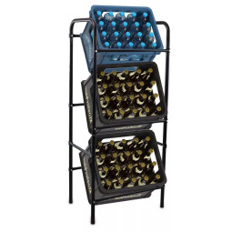 Stojan na přepravky do obchodu