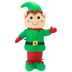 Nafukovací LED elf, 150 cm