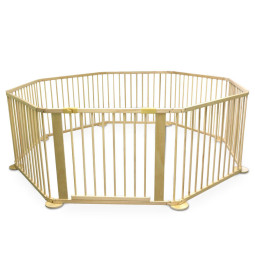 Dětská dřevěná ohrádka, 135 cm