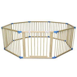 Dřevěná dětská ohrádka, 150 cm