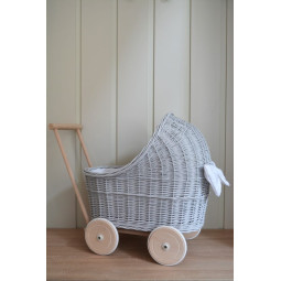 Dětské proutěné kočárky s...