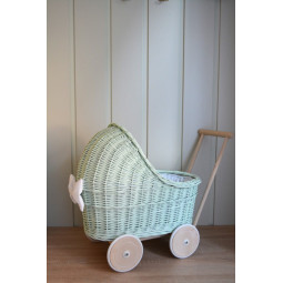 Proutěné kočárky pro děti s...