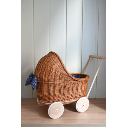 Dětské proutěné kočárky v...