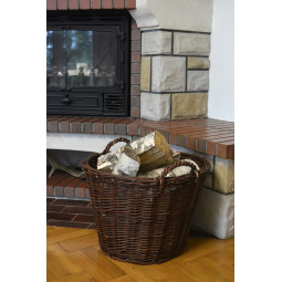 Okrúhlé koše na dřevo v...