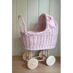 Růžový kočárek pro holčičky...