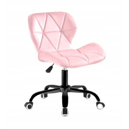 Růžová kancelářská židle...