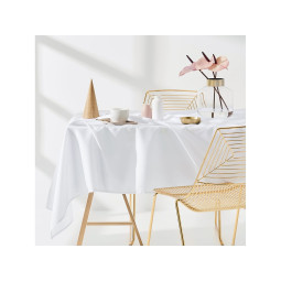 Nadčasový ubrus v bílé...