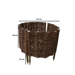 Palisádový proutěný kruh s...