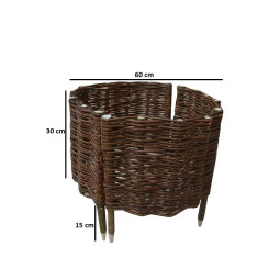 Palisádový proutěný kruh s...