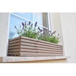 Dřevěný květináč z...