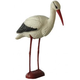 Dekorace do zahrady - čáp -...