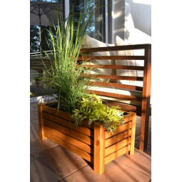 Světlé hnědé květináče do...