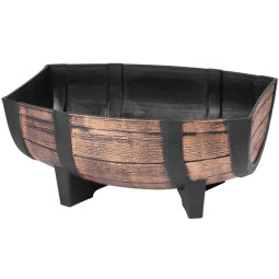 Květináč v designu barelu...