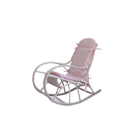 Růžové houpačkové křesílko...