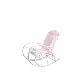 Bílé dětské křeslo s...