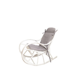 Dětské bílé křesílko se...