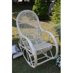 Bílé zahradní houpací...