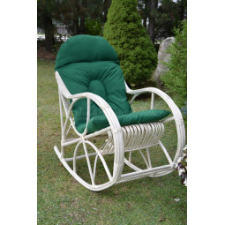 Bílé zahradní houpací...