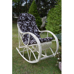 Bílé zahradní houpací...