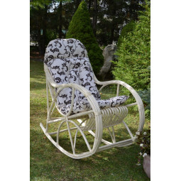 Bílé zahradní houpací...