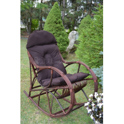 Tmavé zahradní houpačka s...