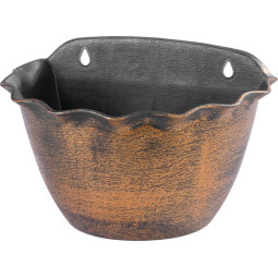 Závěsný květináč ve zlaté...