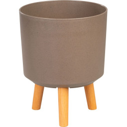 Květináč, barva Kávový...