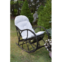 Houpací křeslo wenge s...