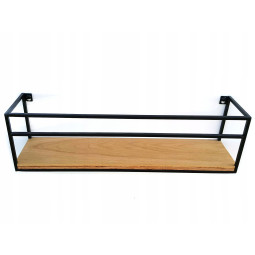 Kovová nástěnná police na...