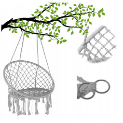 Světlé šedé zahradní hnízdo...