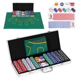 Pokerový a Blackjack set –...