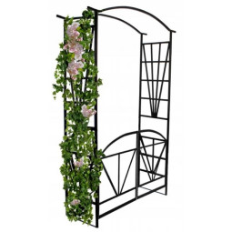 Zahradní pergola s brankou...