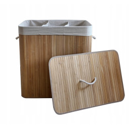 Velký 150l bambusový koš na...