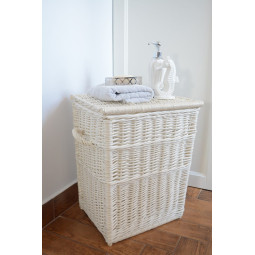 Proutěný koš na prádlo v...